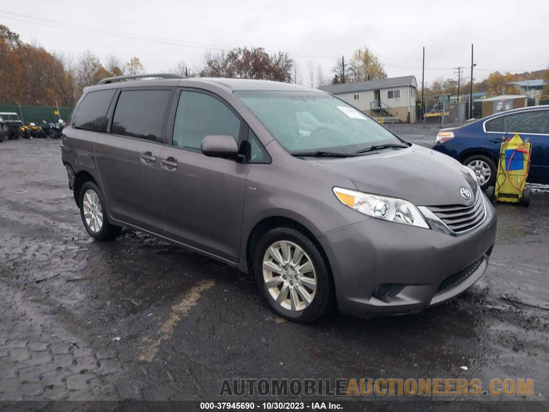 5TDJK3DC8GS133519 TOYOTA SIENNA 2016