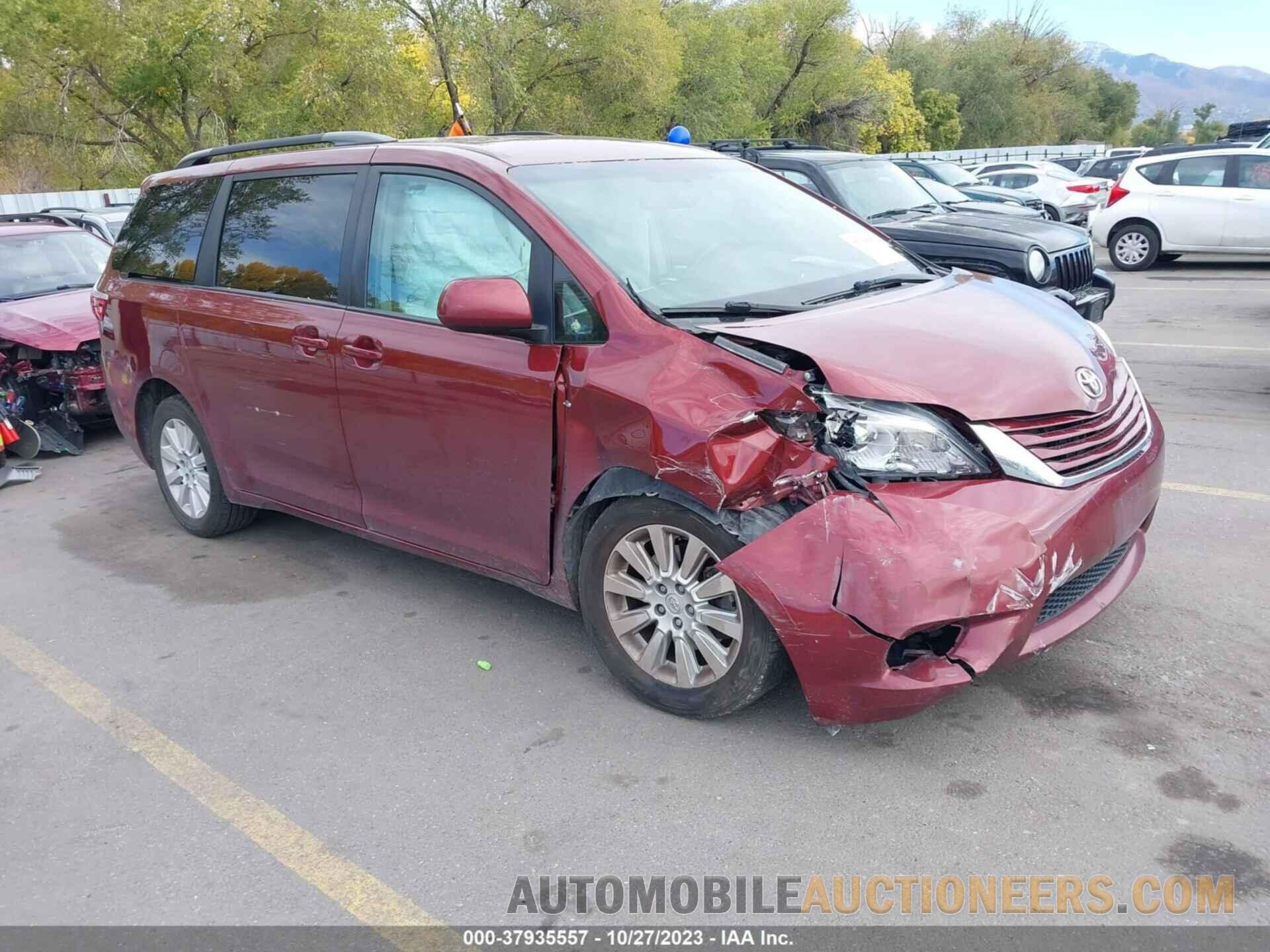 5TDJK3DCXGS138477 TOYOTA SIENNA 2016