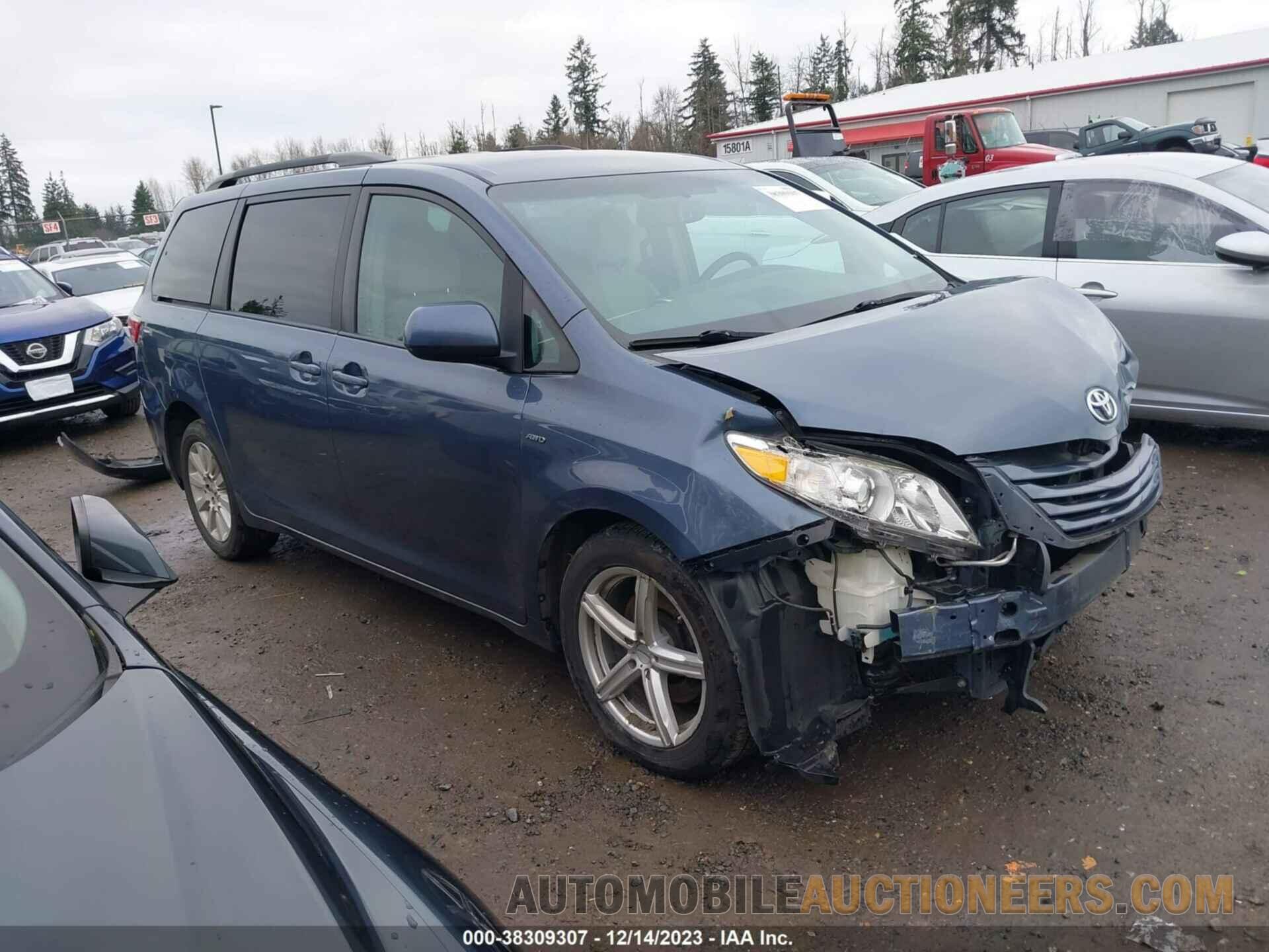 5TDJK3DCXGS143596 TOYOTA SIENNA 2016