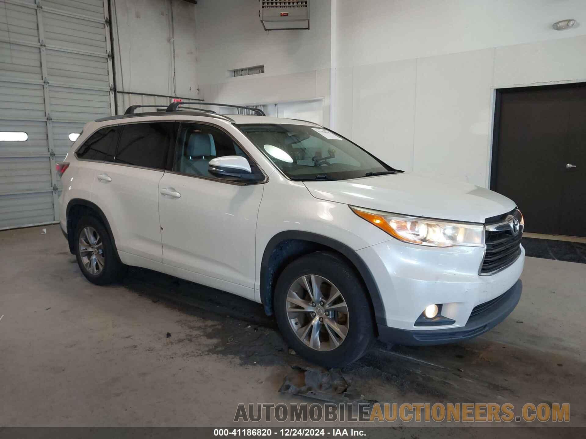 5TDJKRFH0ES005235 TOYOTA HIGHLANDER 2014