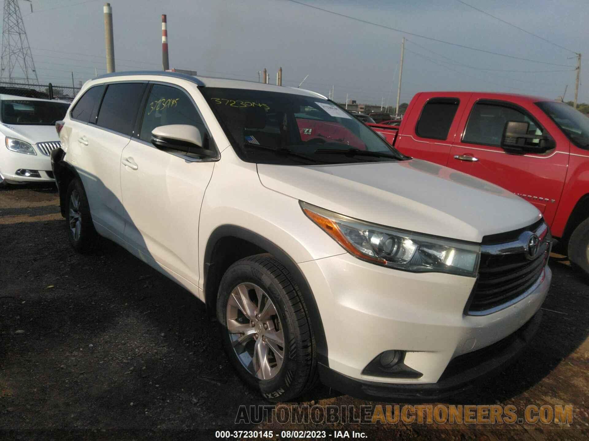 5TDJKRFH0FS076663 TOYOTA HIGHLANDER 2015