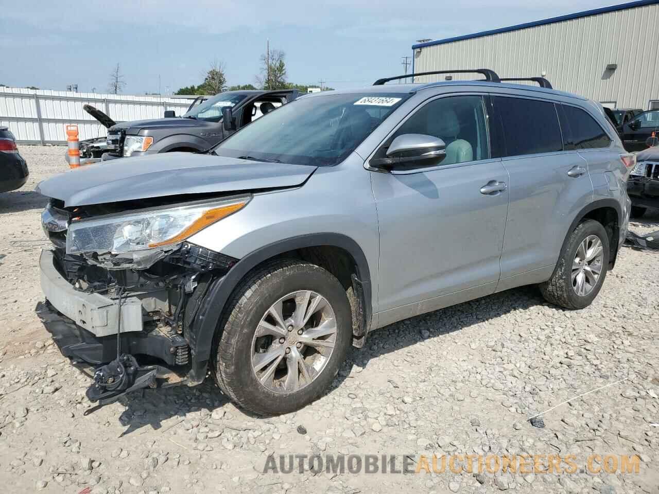 5TDJKRFH0FS079630 TOYOTA HIGHLANDER 2015