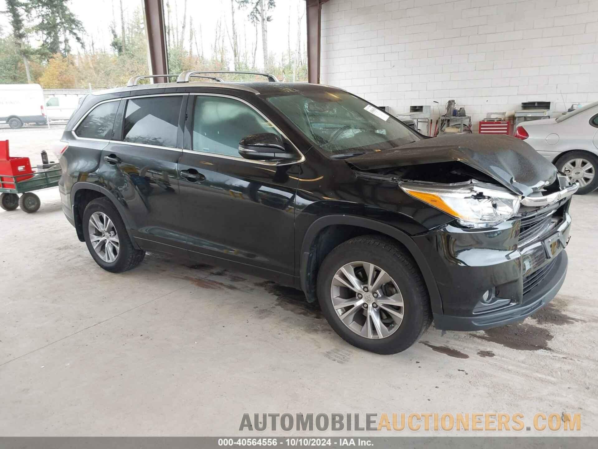 5TDJKRFH0FS080101 TOYOTA HIGHLANDER 2015