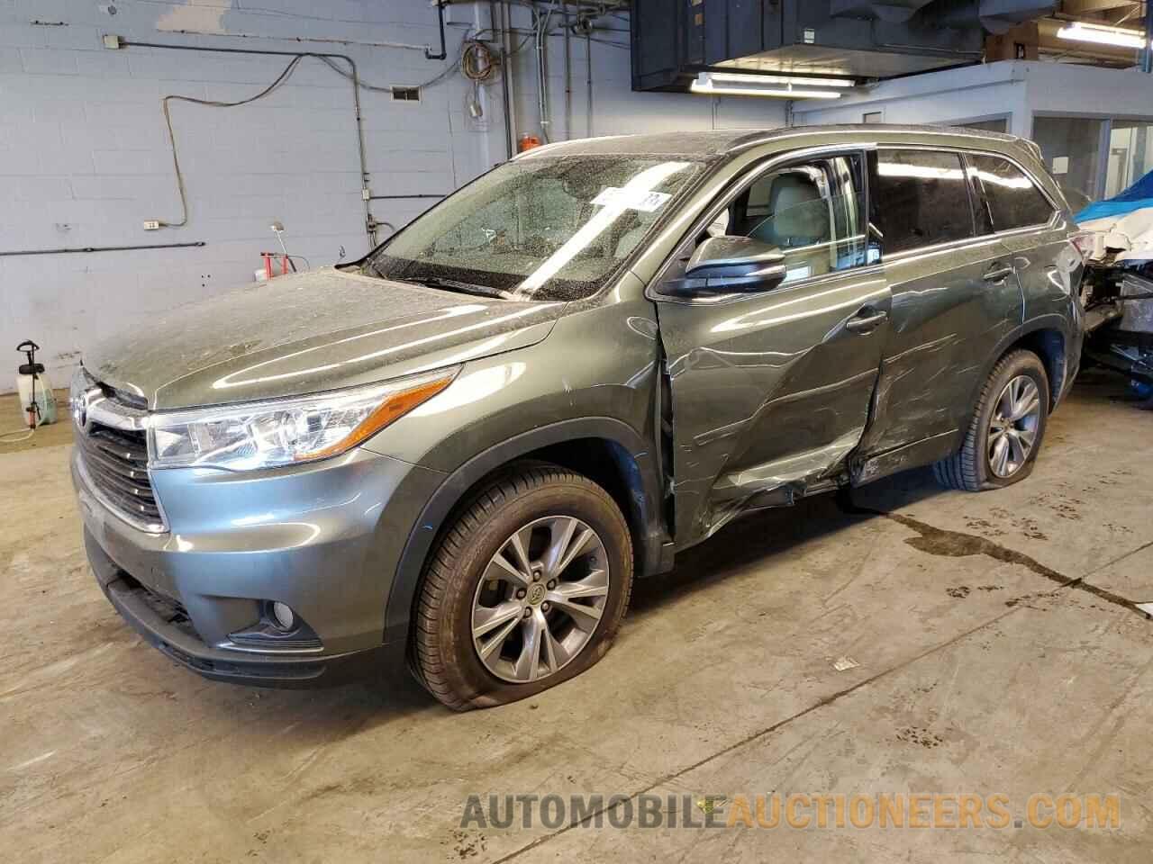 5TDJKRFH0FS116434 TOYOTA HIGHLANDER 2015