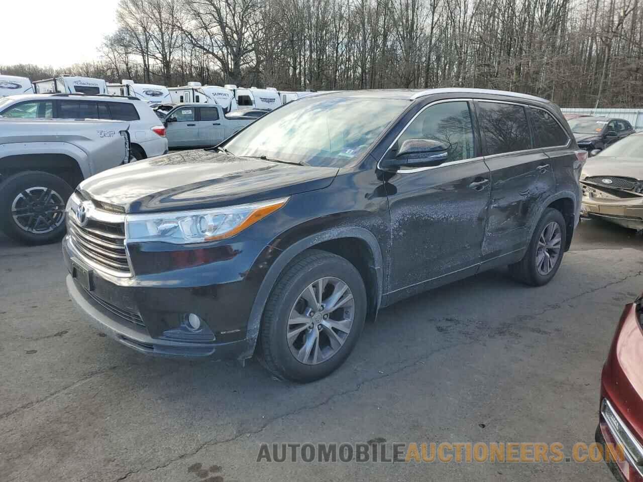 5TDJKRFH0FS129491 TOYOTA HIGHLANDER 2015