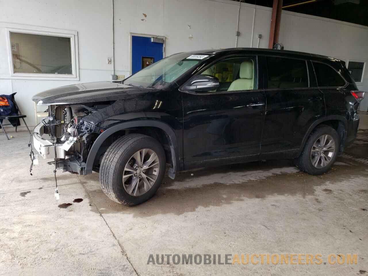 5TDJKRFH0FS140605 TOYOTA HIGHLANDER 2015