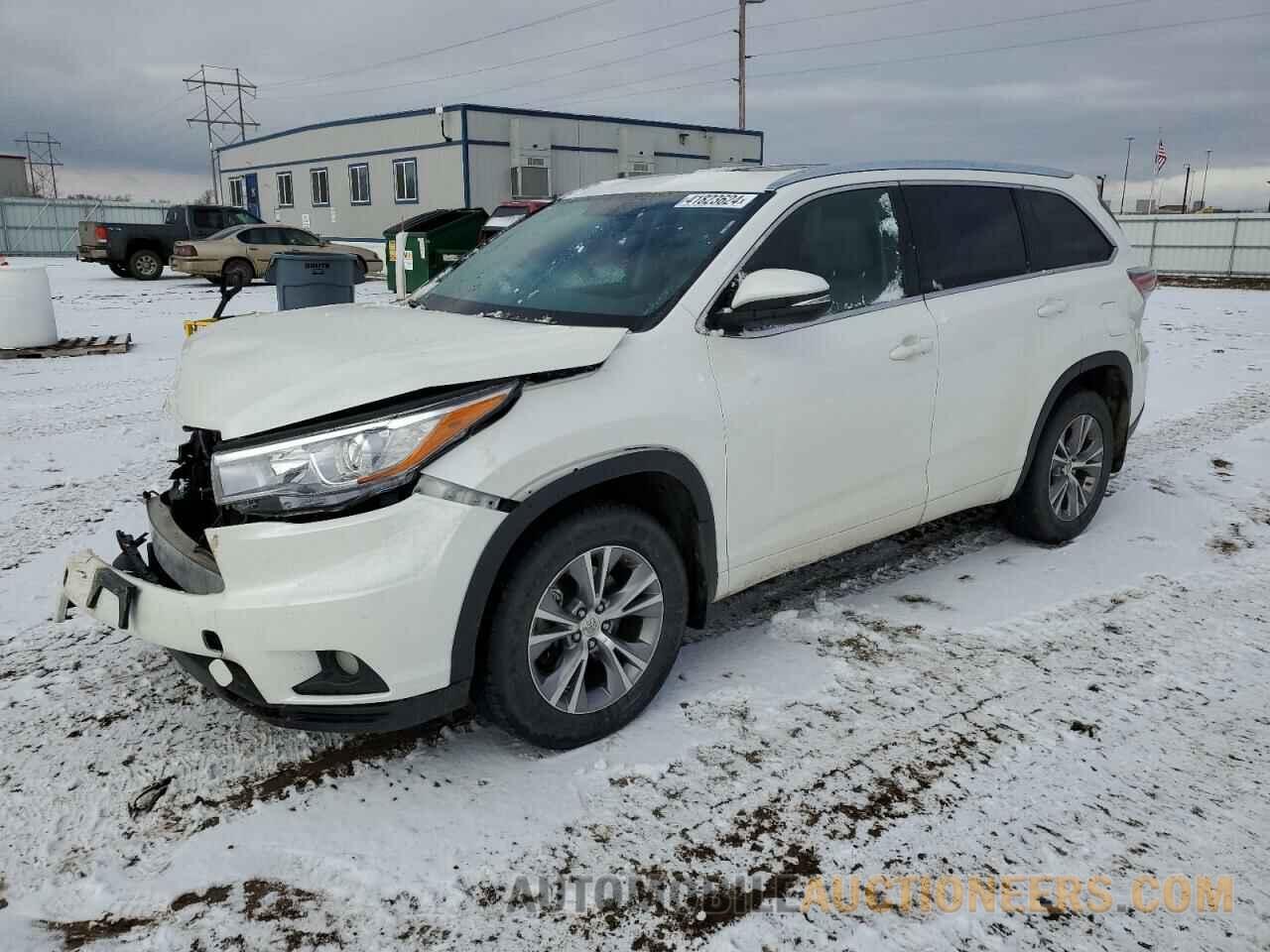 5TDJKRFH0FS165715 TOYOTA HIGHLANDER 2015