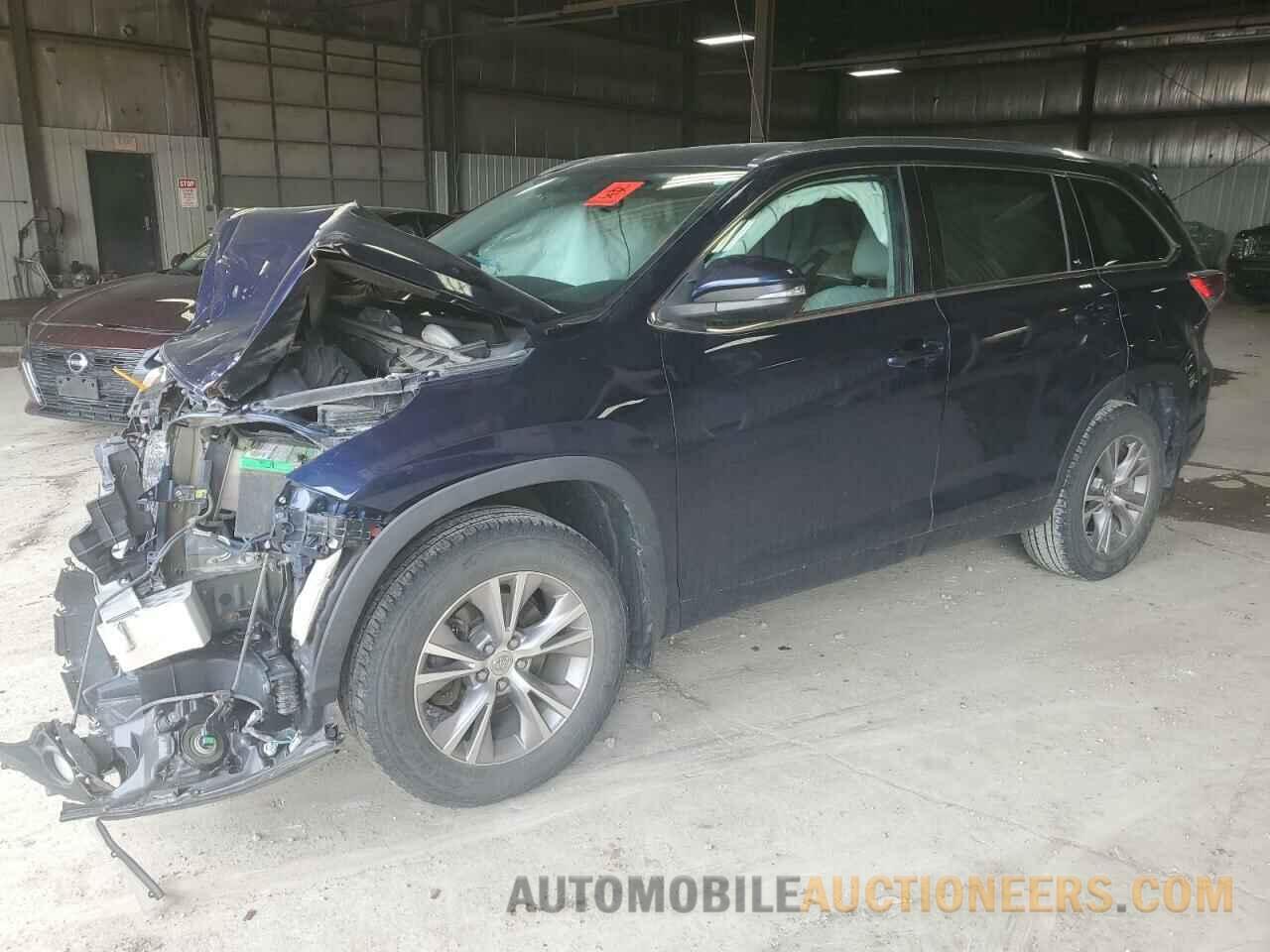 5TDJKRFH0FS167884 TOYOTA HIGHLANDER 2015