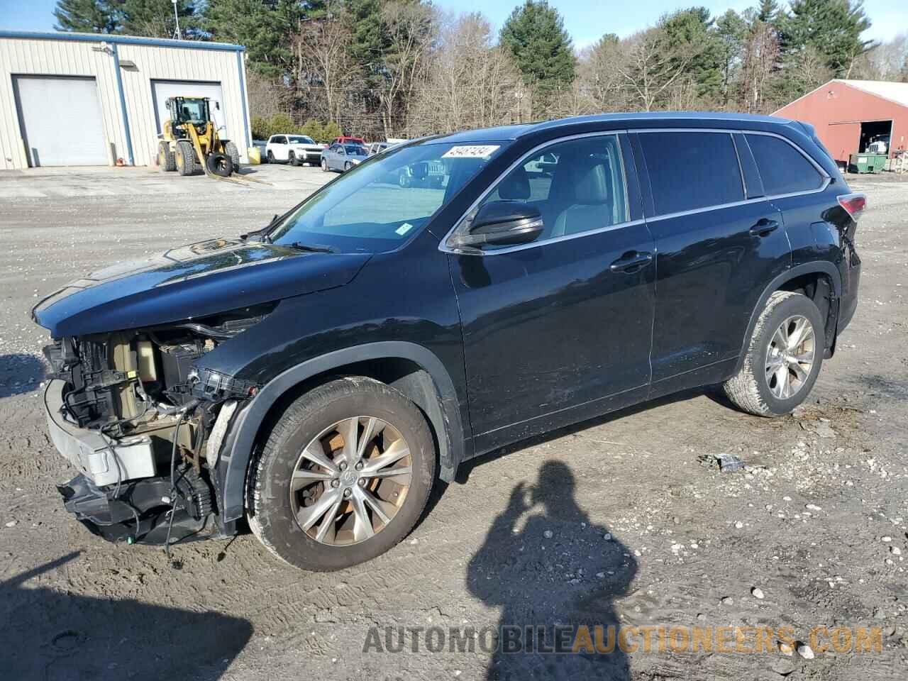 5TDJKRFH0FS189576 TOYOTA HIGHLANDER 2015