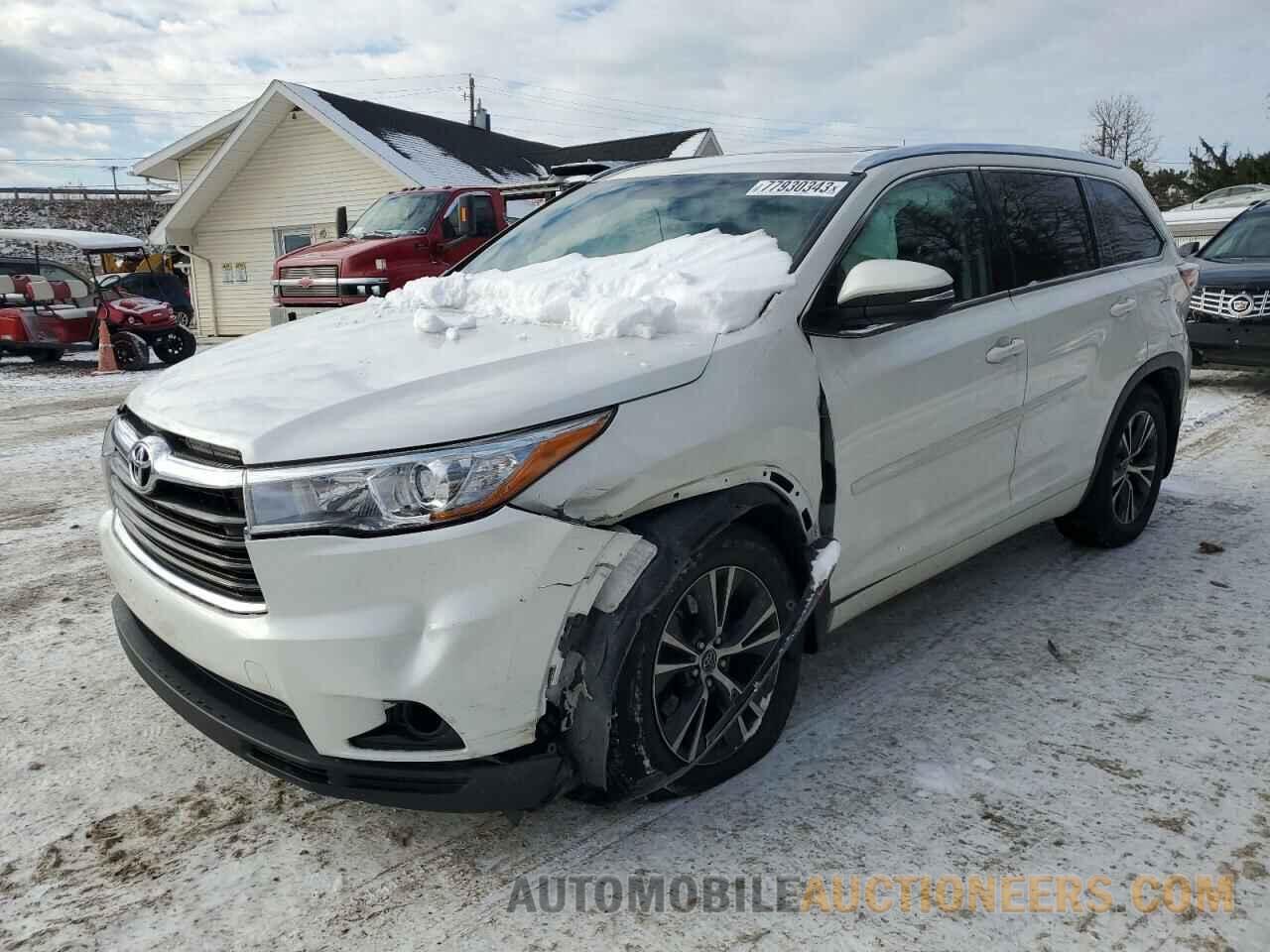 5TDJKRFH0GS232024 TOYOTA HIGHLANDER 2016