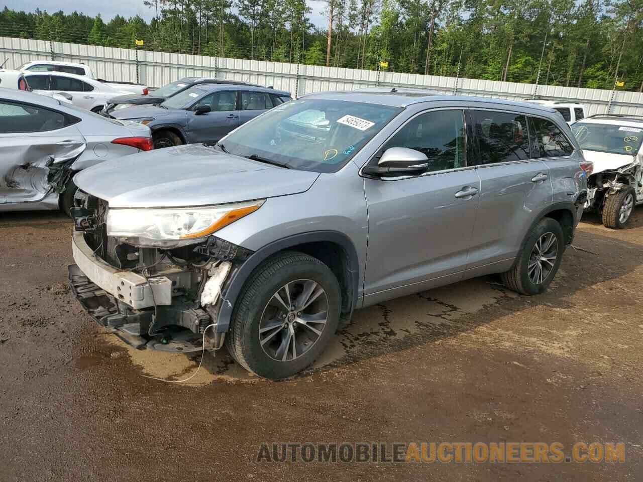 5TDJKRFH0GS243332 TOYOTA HIGHLANDER 2016