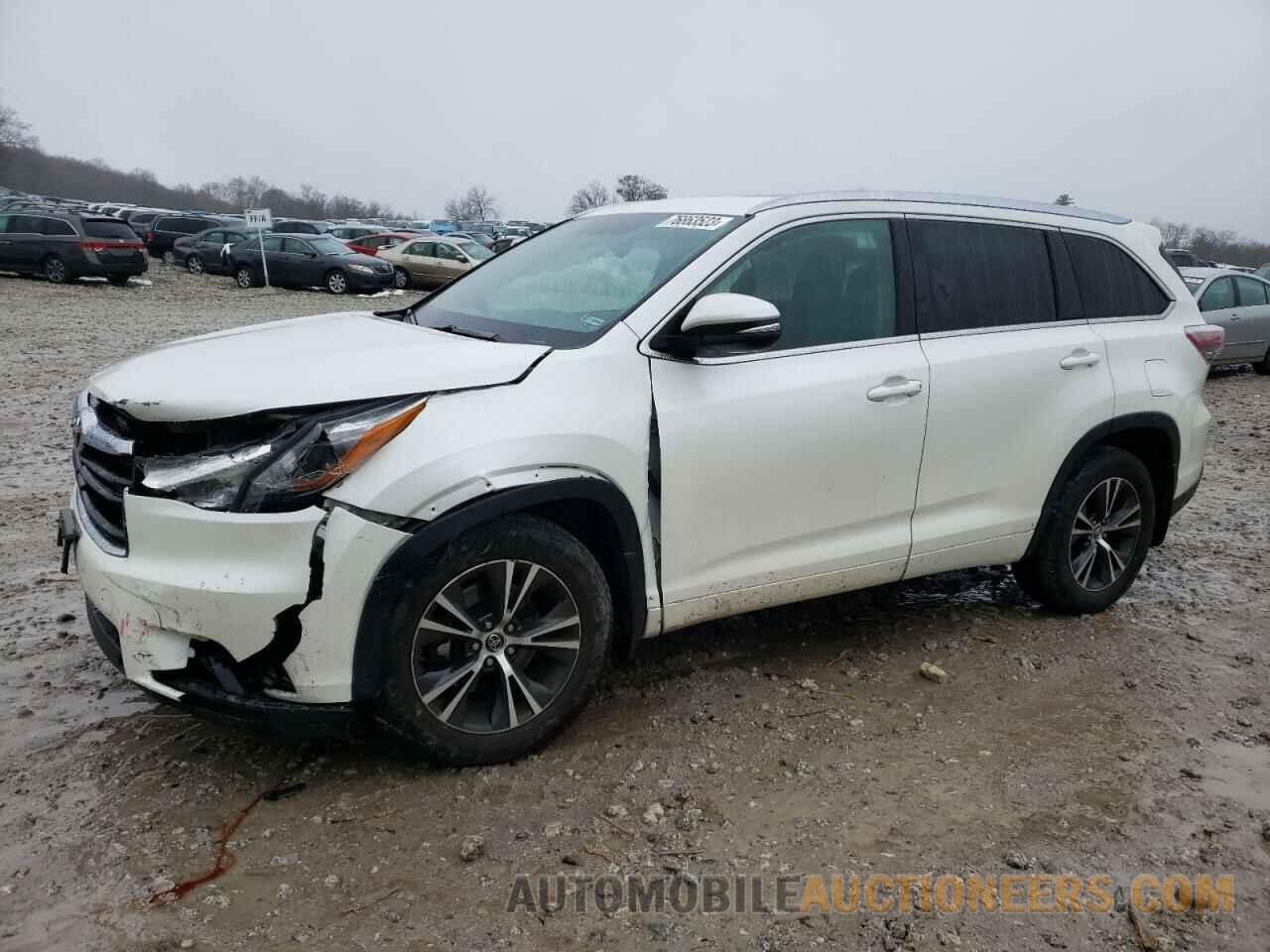 5TDJKRFH0GS248952 TOYOTA HIGHLANDER 2016