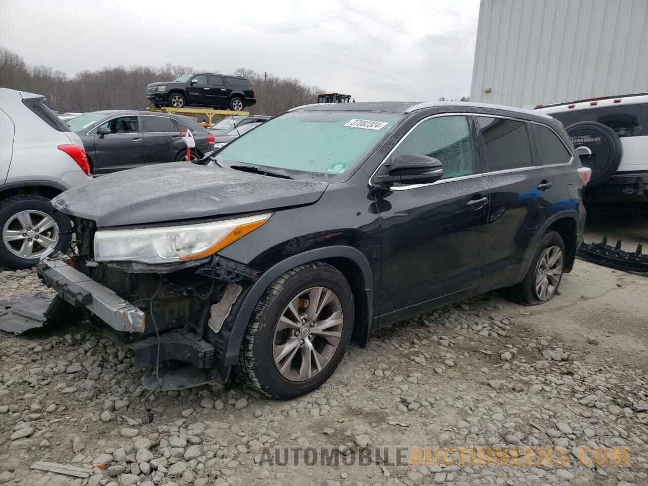 5TDJKRFH0GS291137 TOYOTA HIGHLANDER 2016