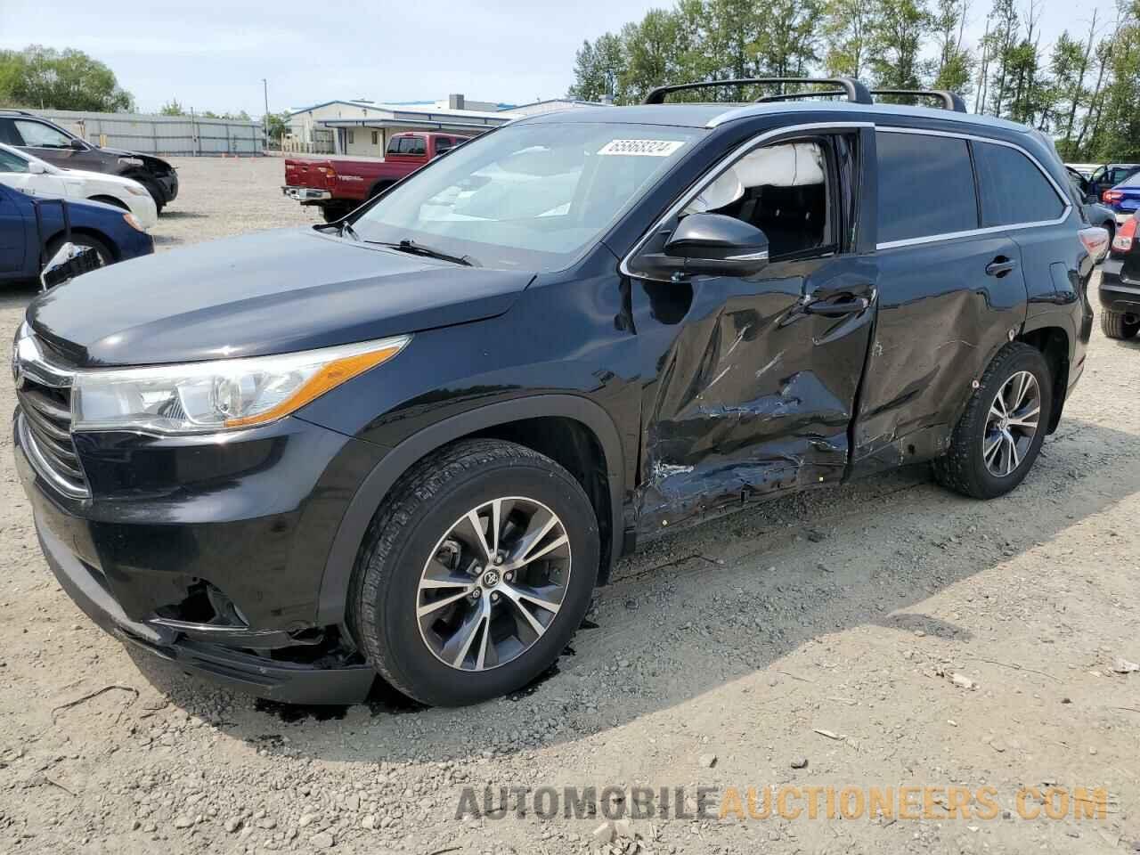 5TDJKRFH0GS293907 TOYOTA HIGHLANDER 2016