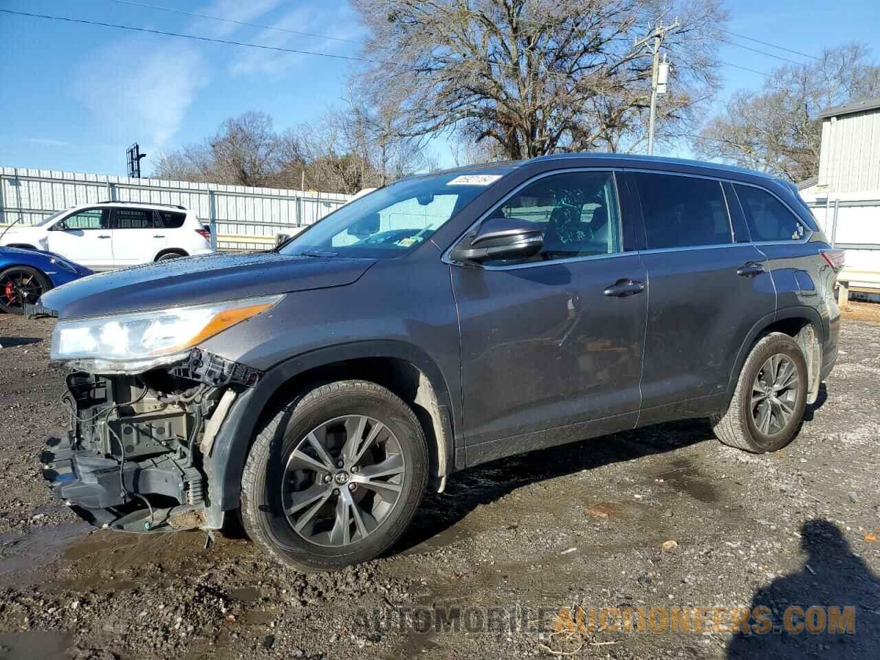 5TDJKRFH0GS303206 TOYOTA HIGHLANDER 2016