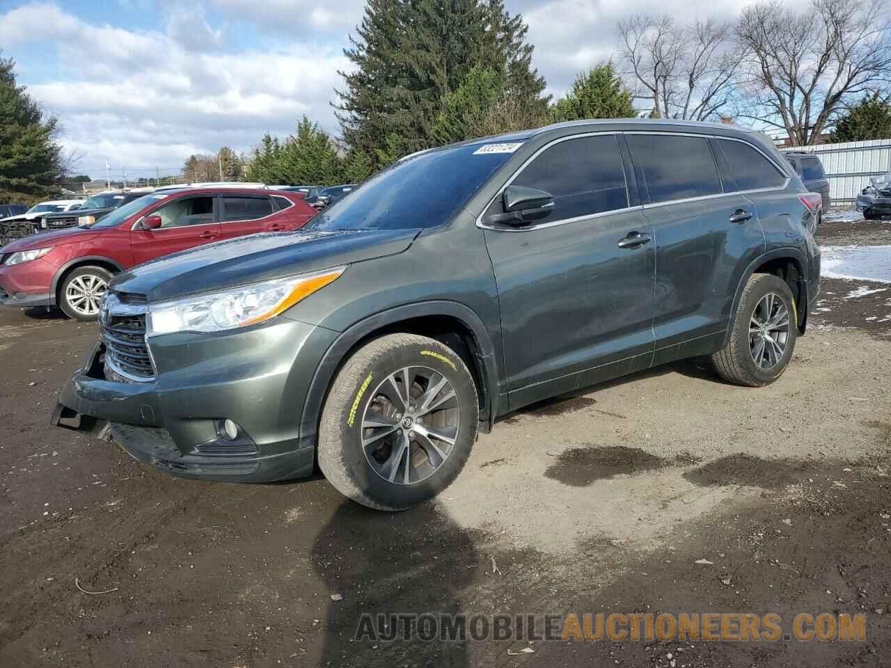 5TDJKRFH0GS305179 TOYOTA HIGHLANDER 2016