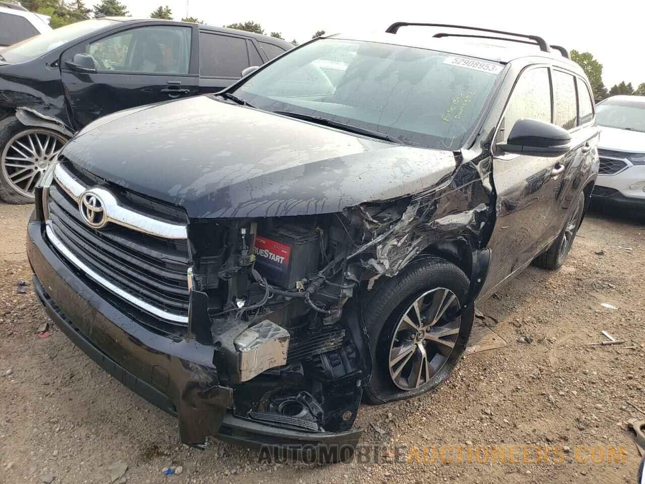 5TDJKRFH0GS503700 TOYOTA HIGHLANDER 2016