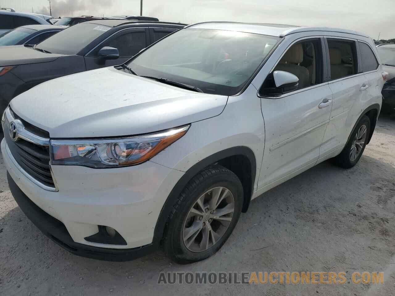 5TDJKRFH1FS115504 TOYOTA HIGHLANDER 2015