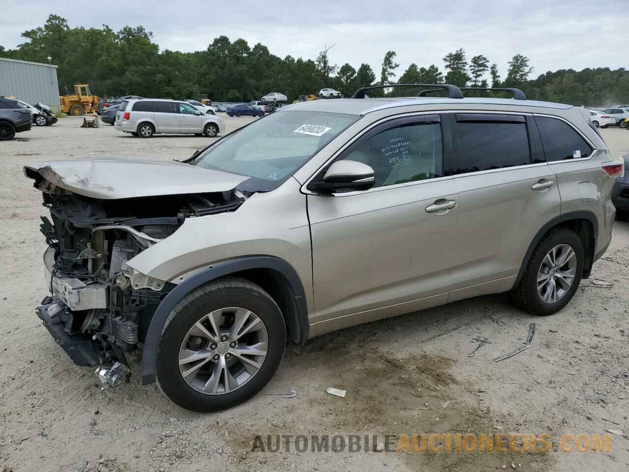 5TDJKRFH1FS122274 TOYOTA HIGHLANDER 2015