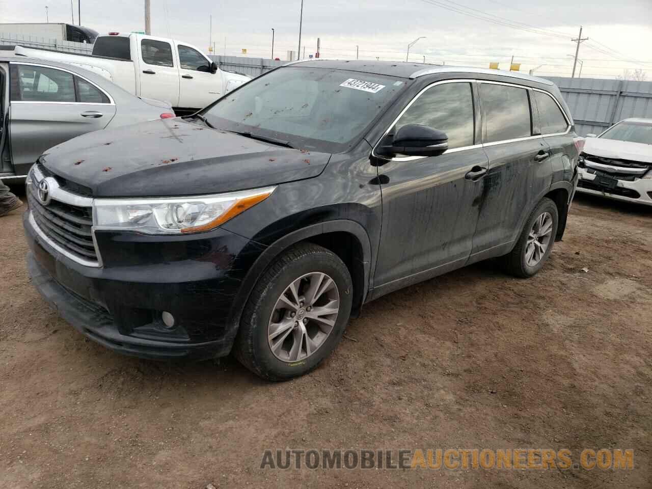 5TDJKRFH1FS142024 TOYOTA HIGHLANDER 2015