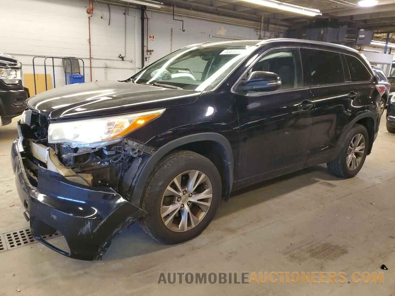 5TDJKRFH1FS145554 TOYOTA HIGHLANDER 2015