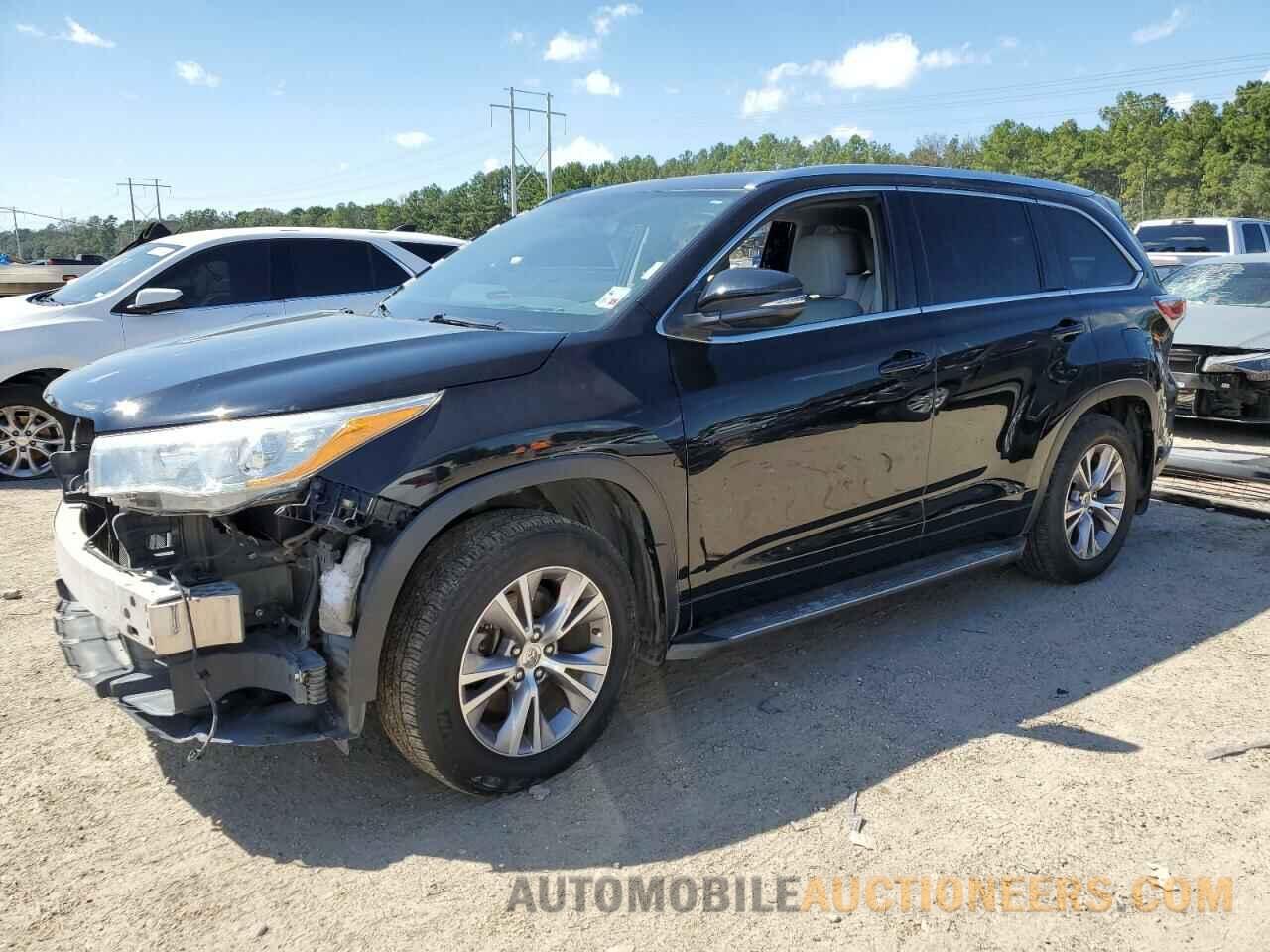 5TDJKRFH1FS152598 TOYOTA HIGHLANDER 2015