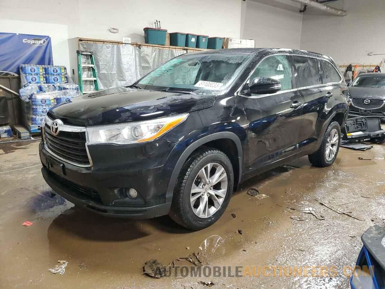 5TDJKRFH1FS202741 TOYOTA HIGHLANDER 2015