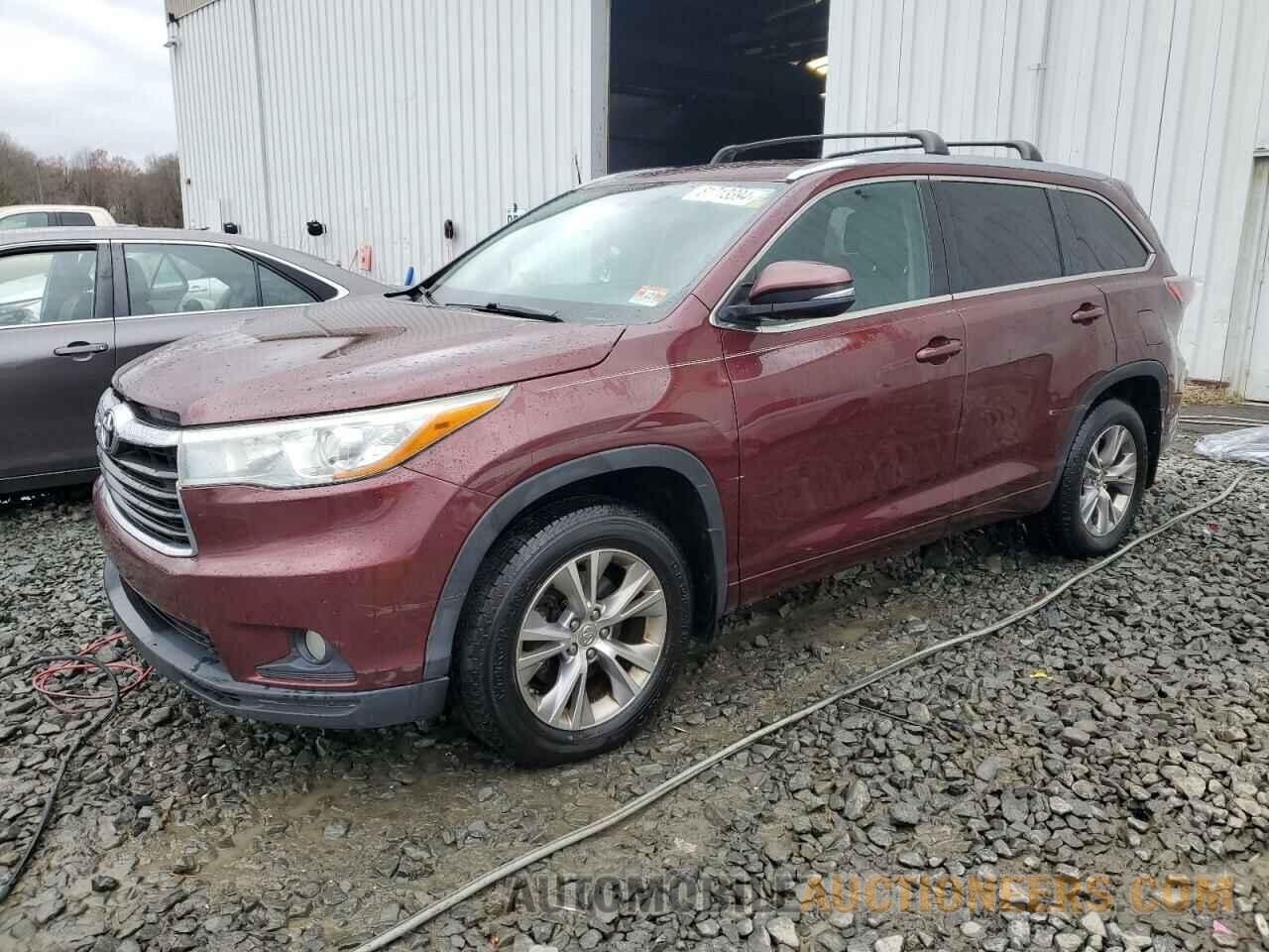 5TDJKRFH1FS223671 TOYOTA HIGHLANDER 2015