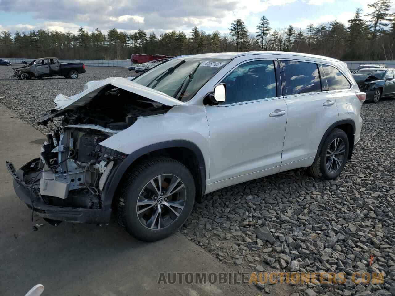 5TDJKRFH1GS254727 TOYOTA HIGHLANDER 2016