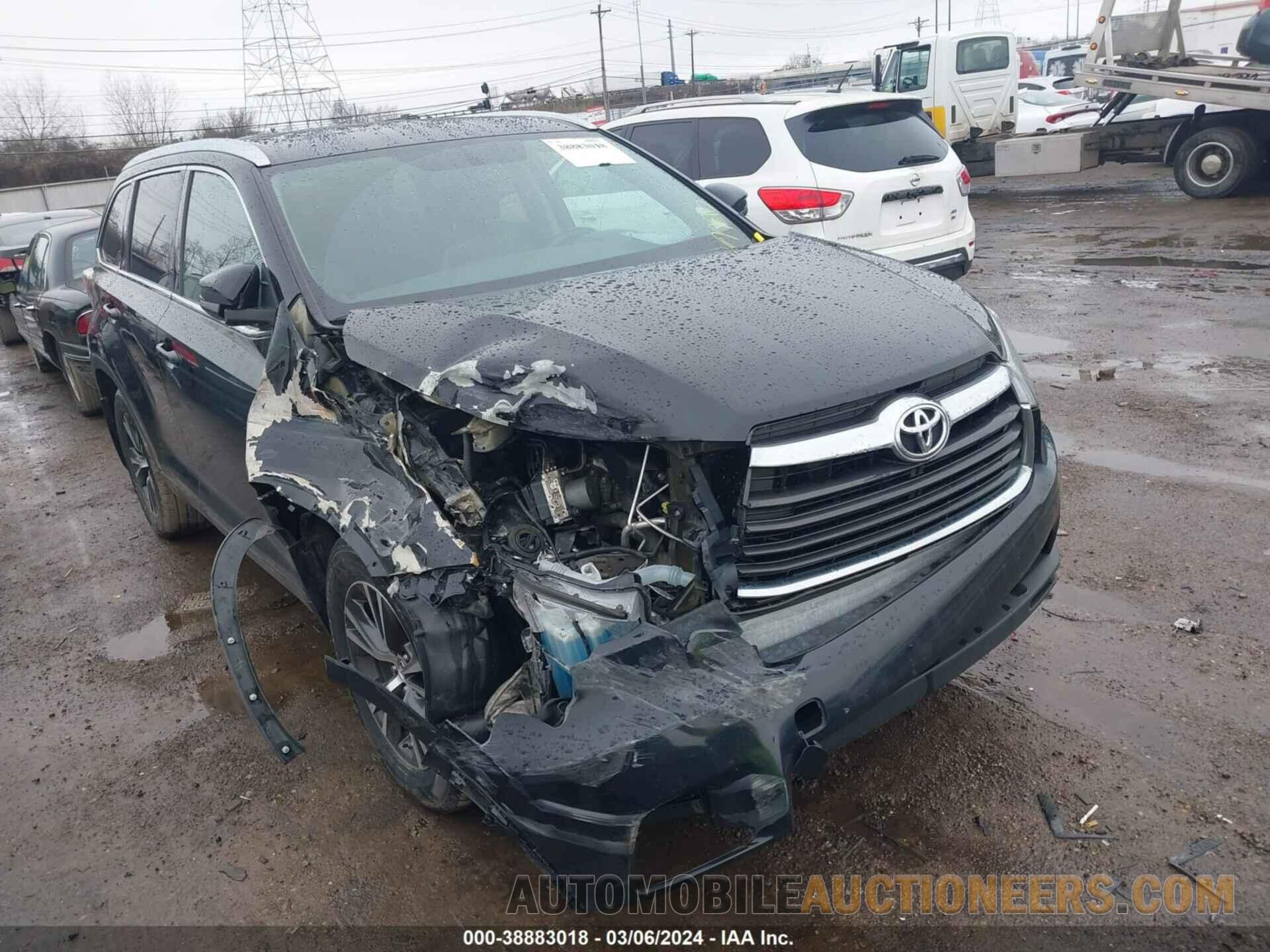 5TDJKRFH1GS280759 TOYOTA HIGHLANDER 2016