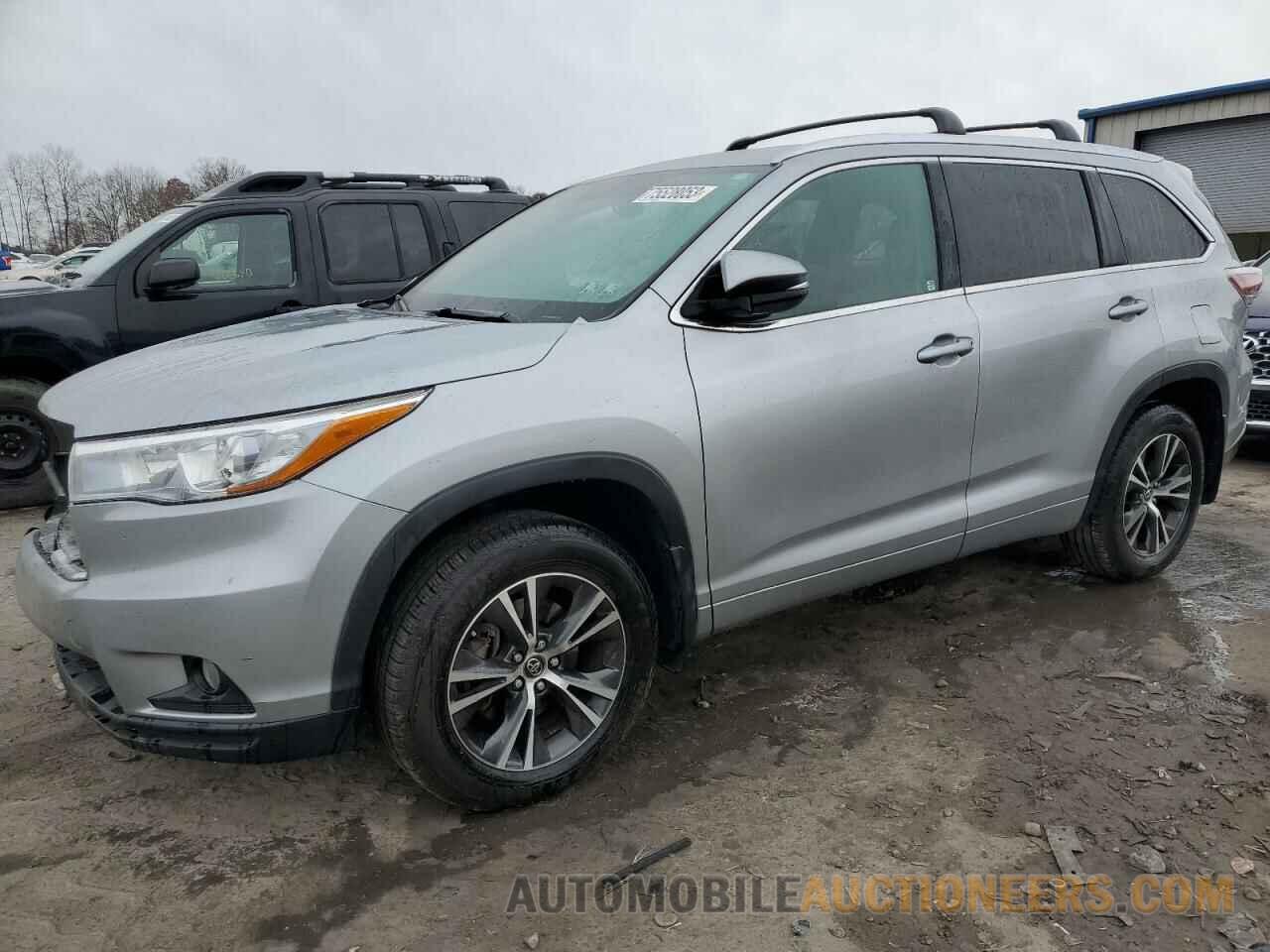 5TDJKRFH1GS299618 TOYOTA HIGHLANDER 2016