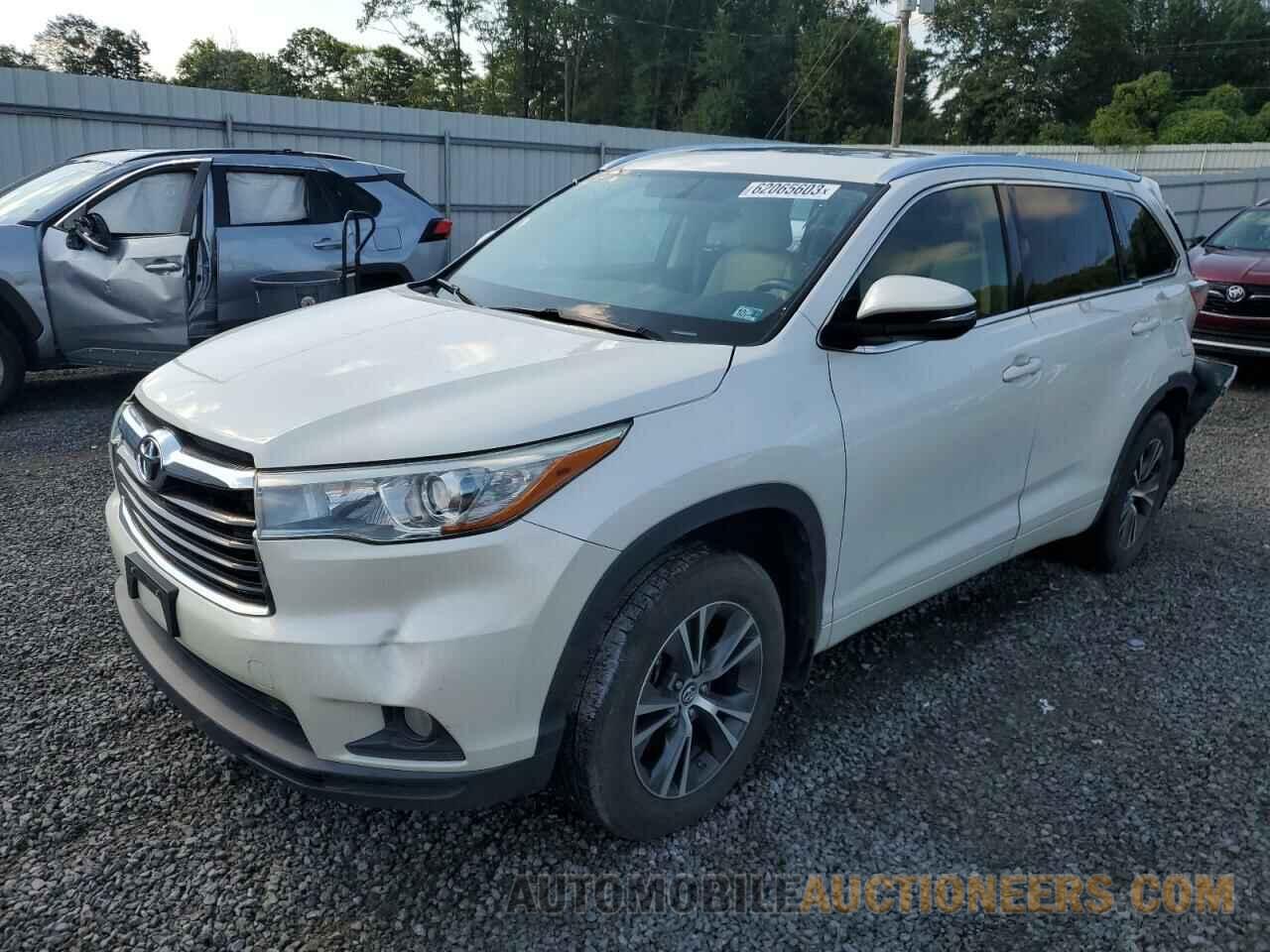 5TDJKRFH1GS305773 TOYOTA HIGHLANDER 2016