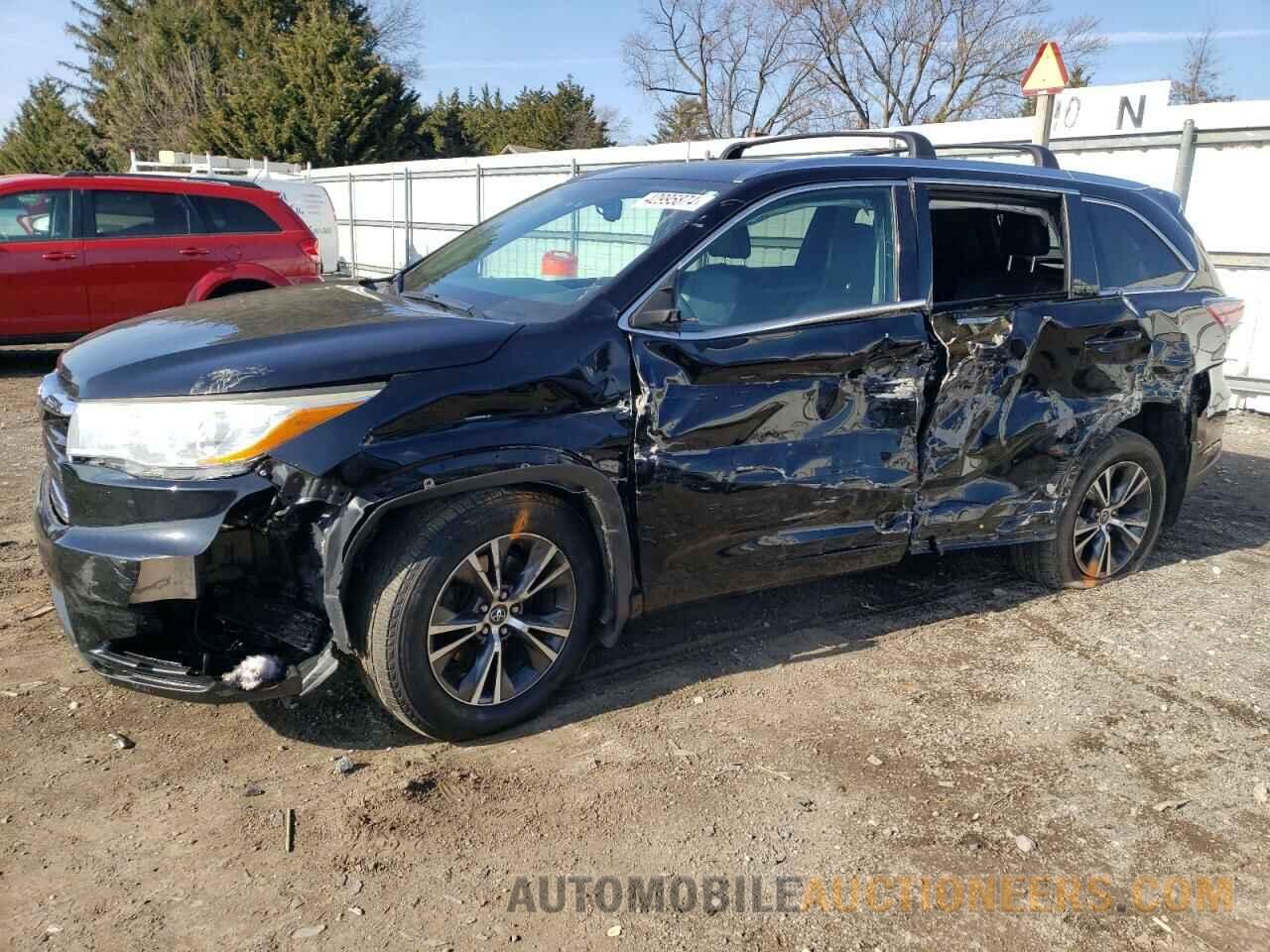 5TDJKRFH1GS342371 TOYOTA HIGHLANDER 2016