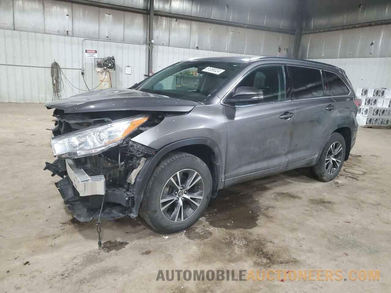 5TDJKRFH1GS351331 TOYOTA HIGHLANDER 2016