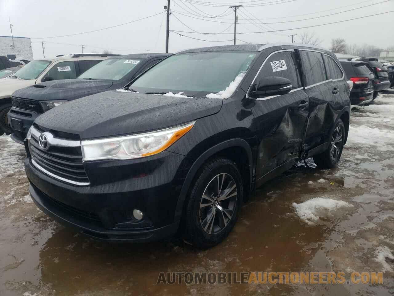 5TDJKRFH1GS355721 TOYOTA HIGHLANDER 2016