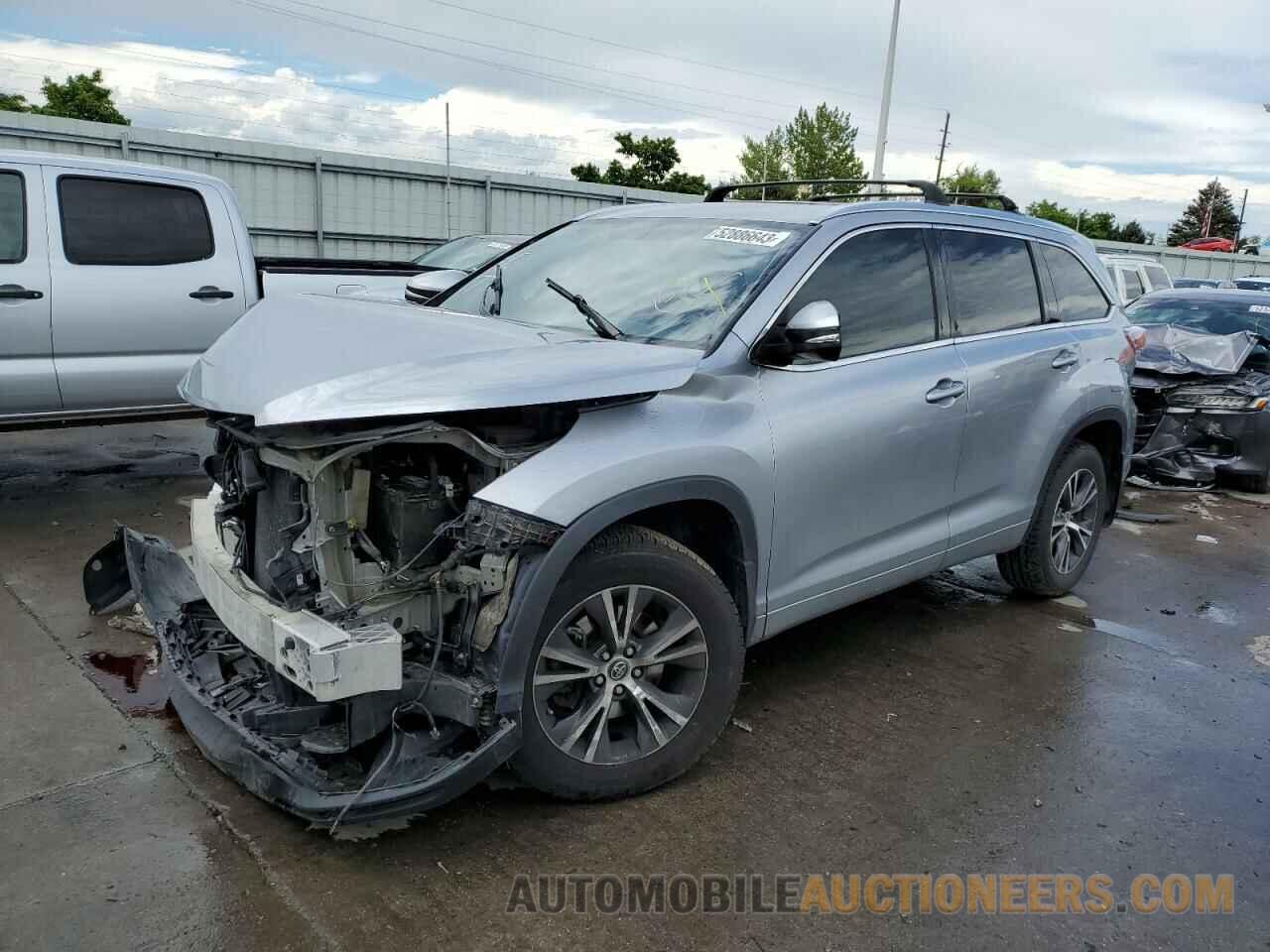 5TDJKRFH1GS355847 TOYOTA HIGHLANDER 2016