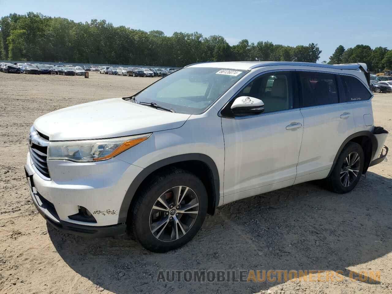 5TDJKRFH1GS506069 TOYOTA HIGHLANDER 2016