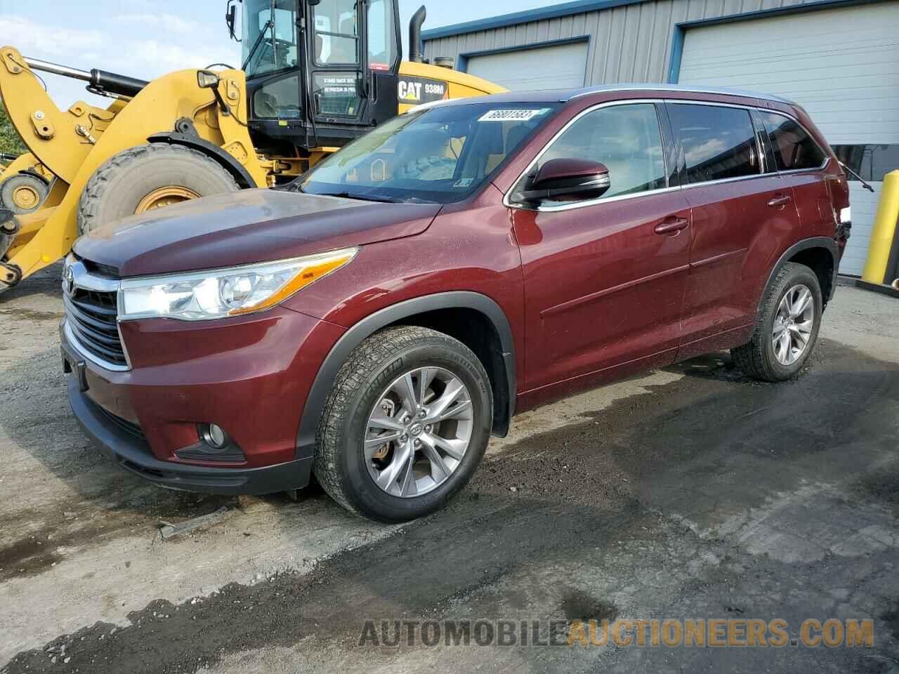 5TDJKRFH2FS073960 TOYOTA HIGHLANDER 2015