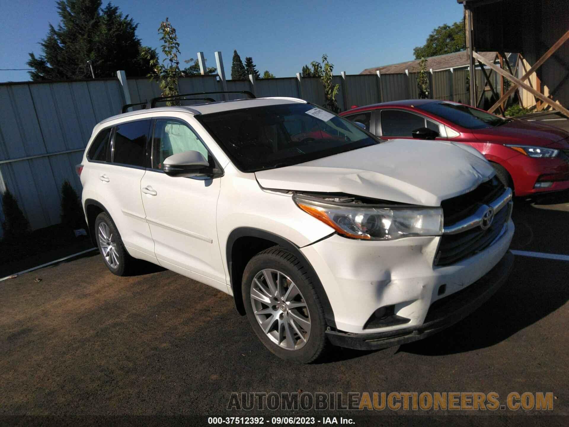 5TDJKRFH2FS098583 TOYOTA HIGHLANDER 2015