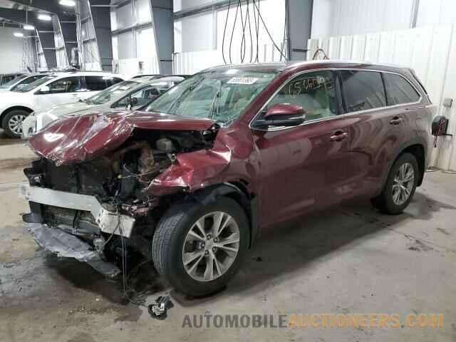 5TDJKRFH2FS128200 TOYOTA HIGHLANDER 2015