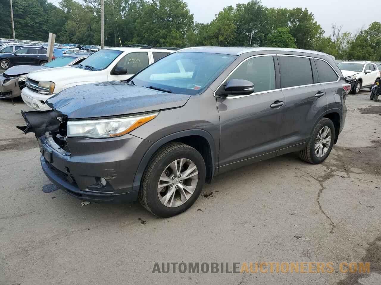 5TDJKRFH2FS129153 TOYOTA HIGHLANDER 2015