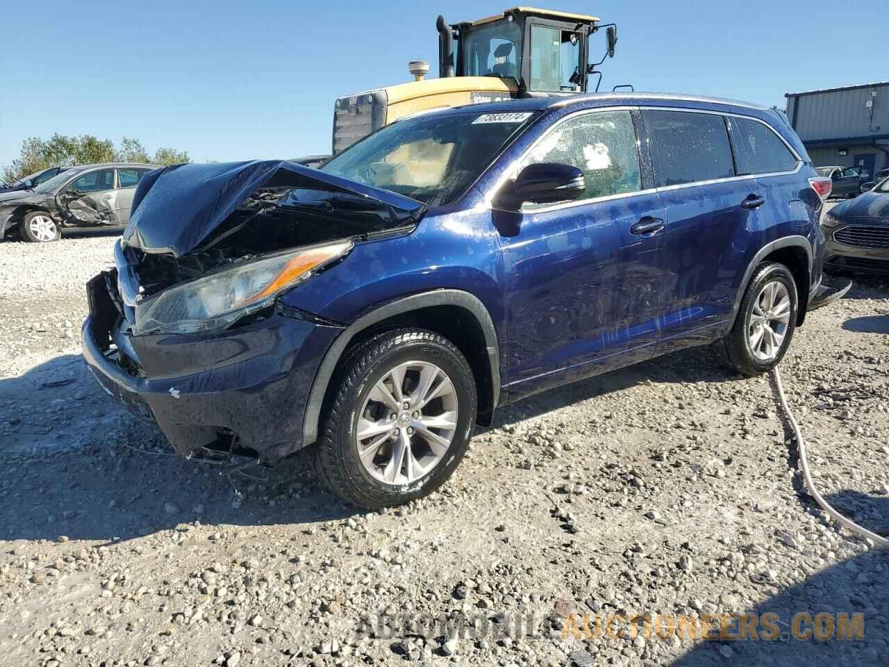 5TDJKRFH2FS135874 TOYOTA HIGHLANDER 2015