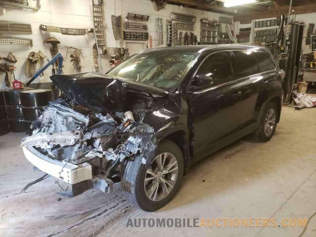 5TDJKRFH2FS142887 TOYOTA HIGHLANDER 2015