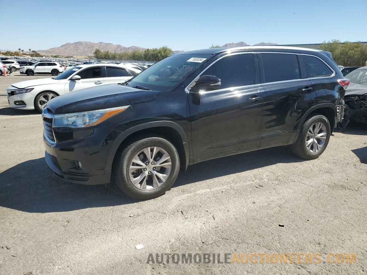 5TDJKRFH2FS143151 TOYOTA HIGHLANDER 2015