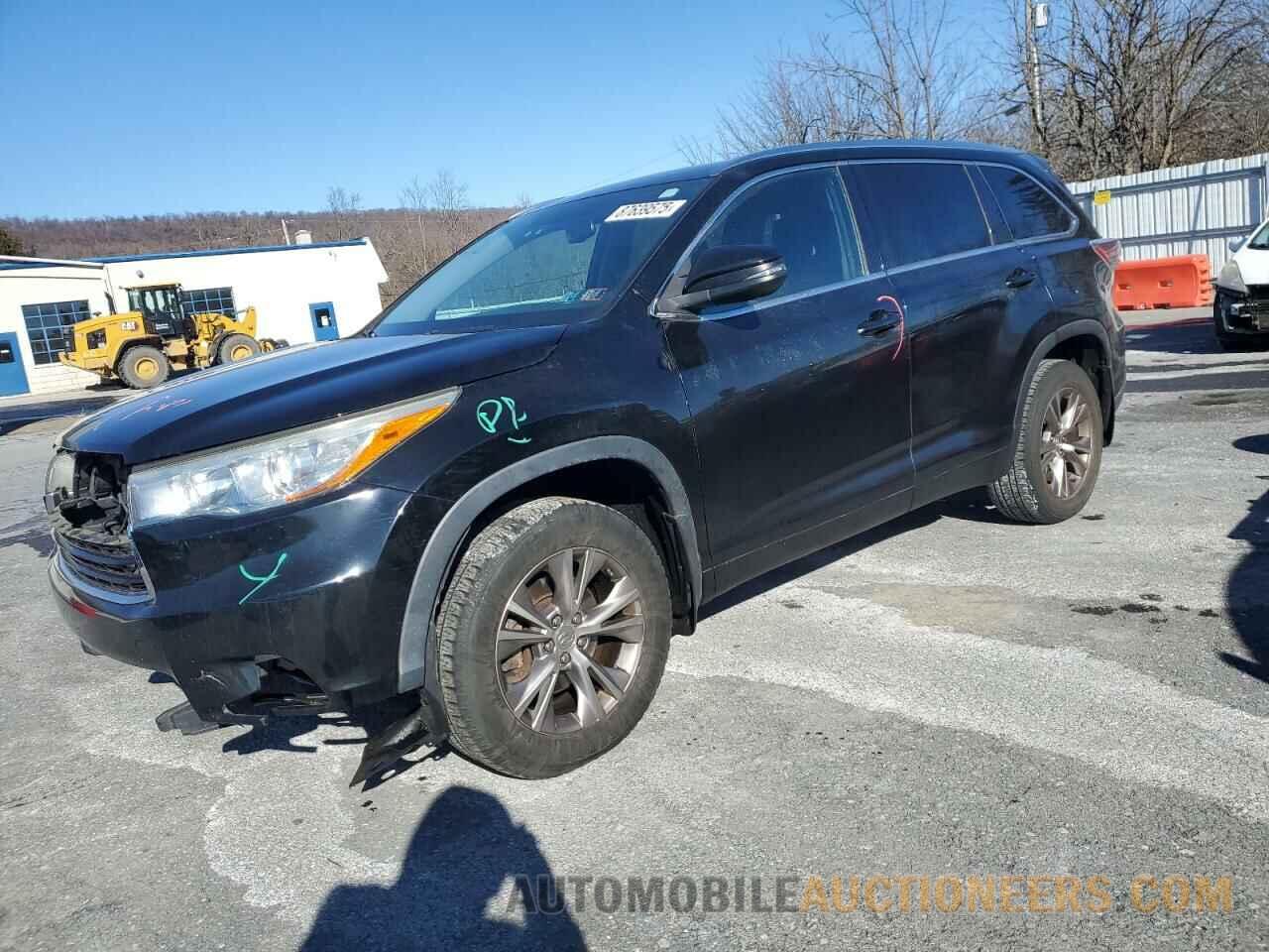 5TDJKRFH2FS188834 TOYOTA HIGHLANDER 2015