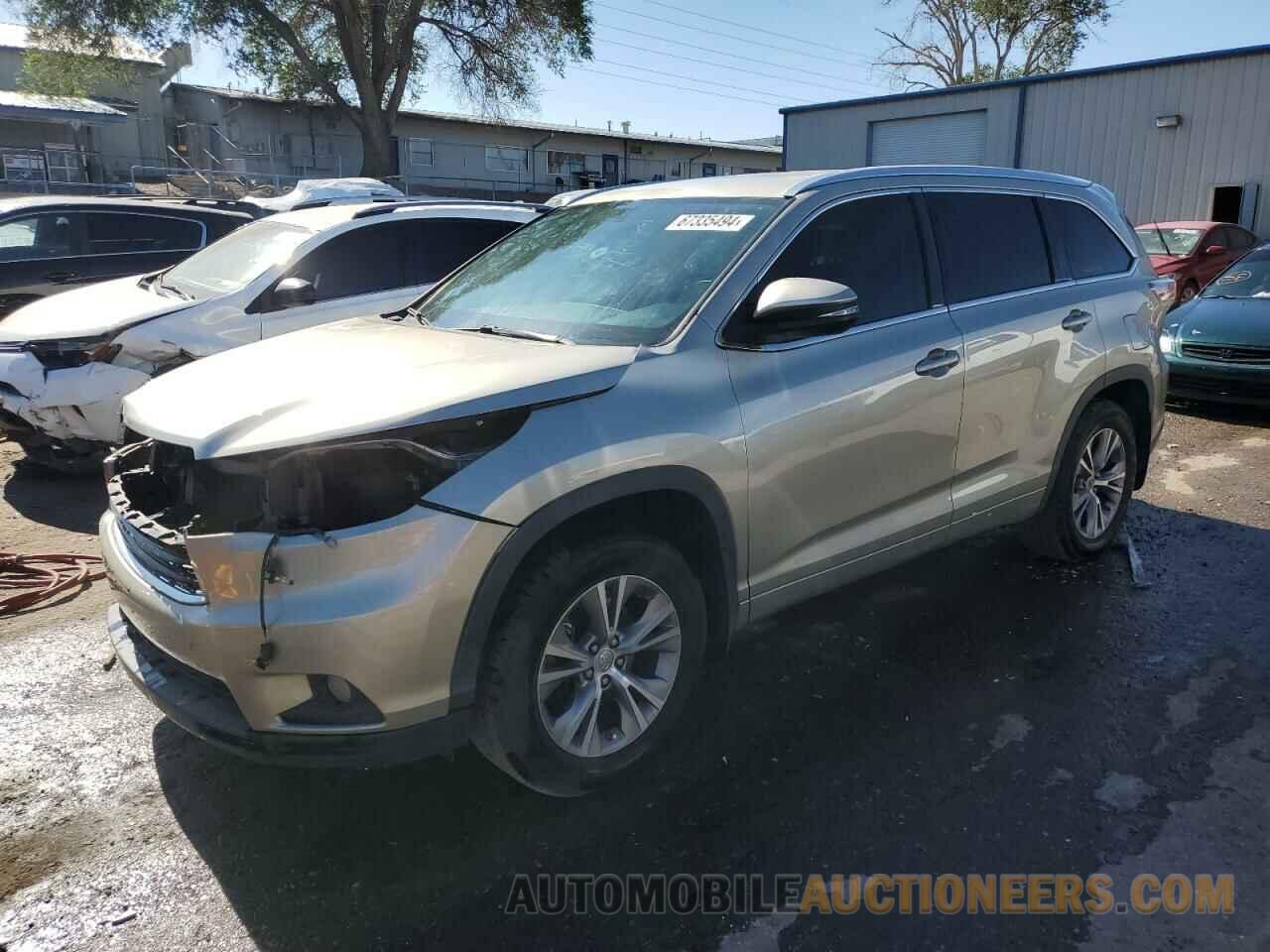 5TDJKRFH2FS193404 TOYOTA HIGHLANDER 2015