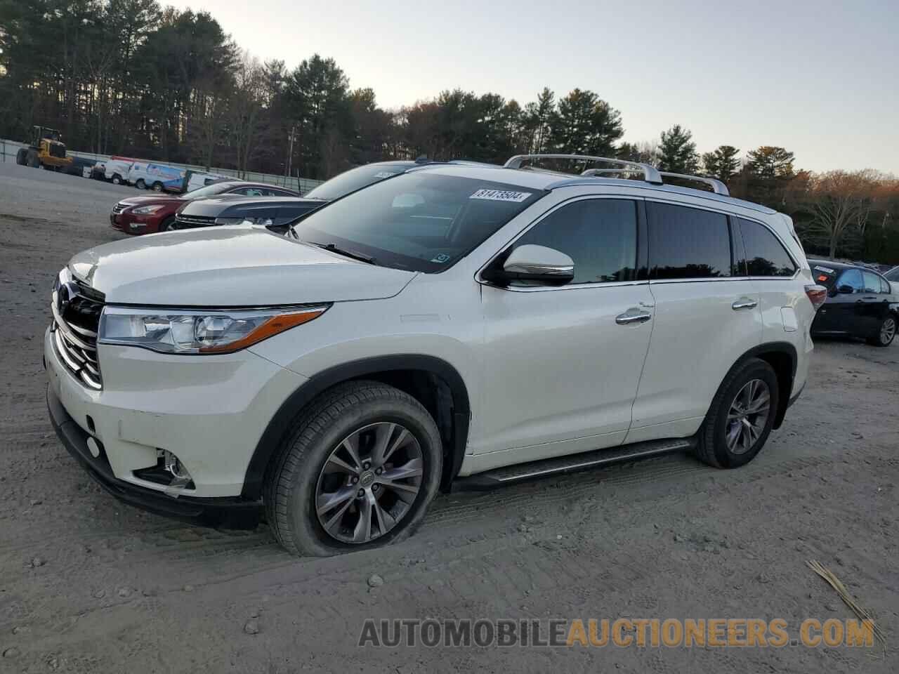 5TDJKRFH2FS202294 TOYOTA HIGHLANDER 2015