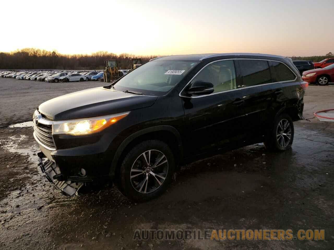 5TDJKRFH2GS256258 TOYOTA HIGHLANDER 2016