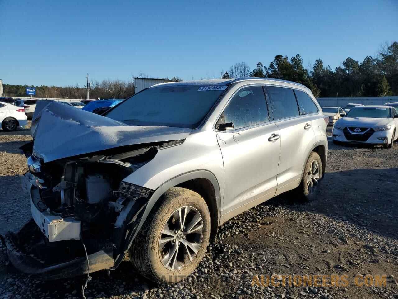 5TDJKRFH2GS269138 TOYOTA HIGHLANDER 2016