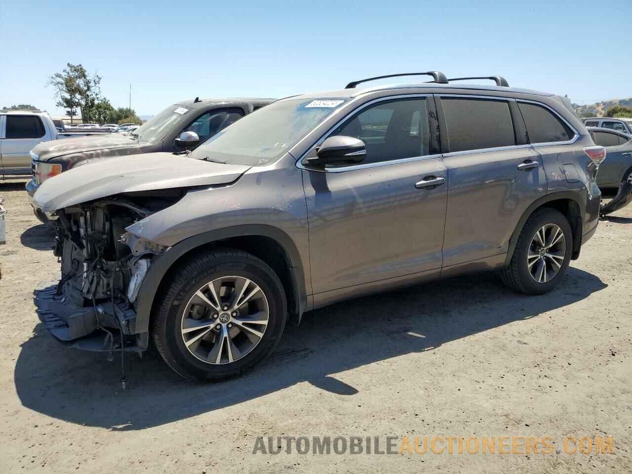 5TDJKRFH2GS291334 TOYOTA HIGHLANDER 2016